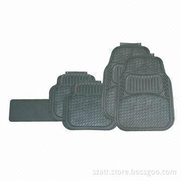 Car Mat, Available in Beige, Black or Gray Colors, Made of PVC